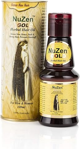 NuZen Gold Herbal Hair Oil - 100ml