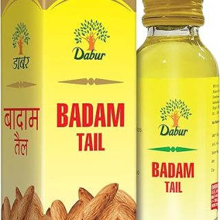 Dabur Badam Tail : Sweet Almond Oil | Rich in Vitamin -E for Healthy Skin , Hair and Body - 100ml